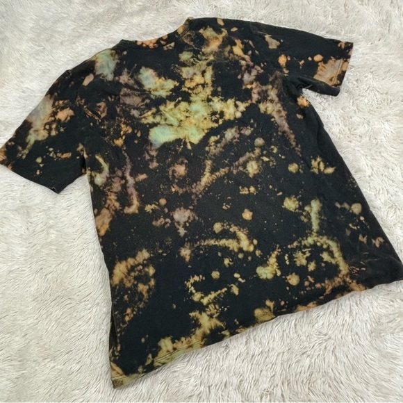 Nike Custom Bleach Dye Tie Dye Mens XL short sleeve shirt Adult - Picture 5 of 7